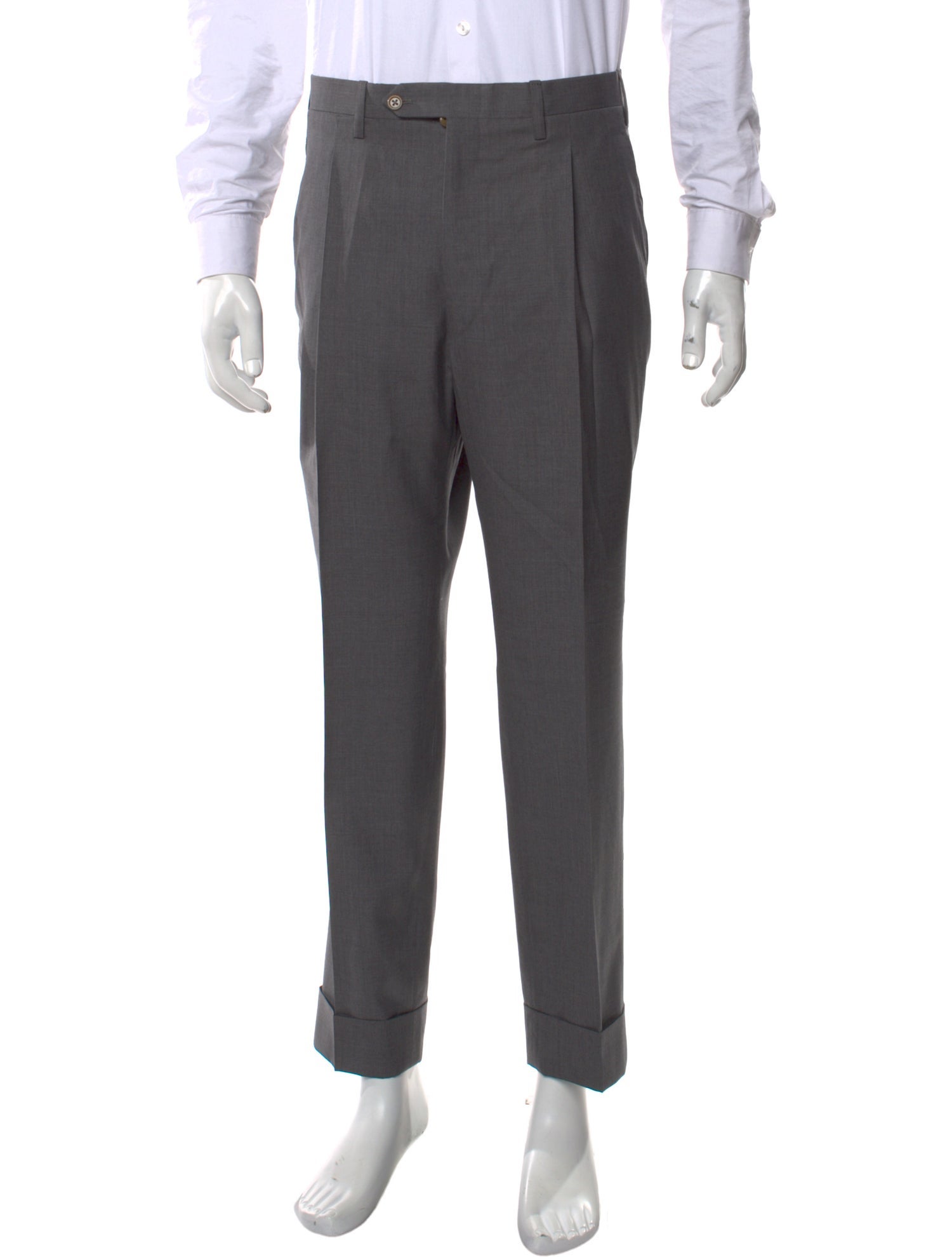 Kiton Wool Dress Pants