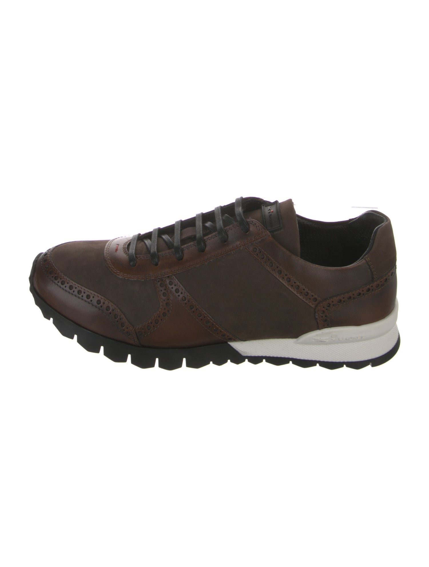 Kiton Leather Athletic Sneakers