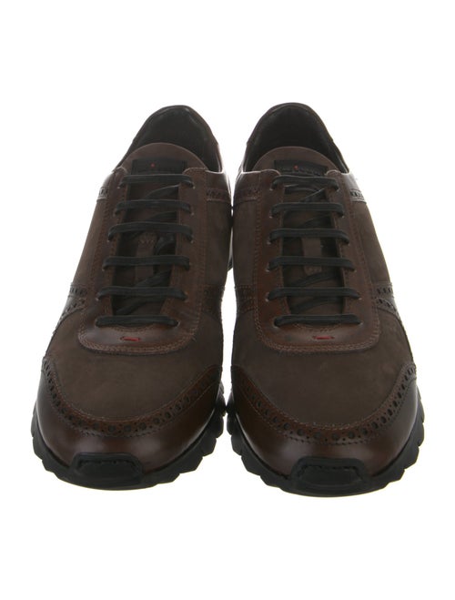 Kiton Leather Athletic Sneakers