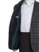 Kiton Cashmere Plaid Print Blazer