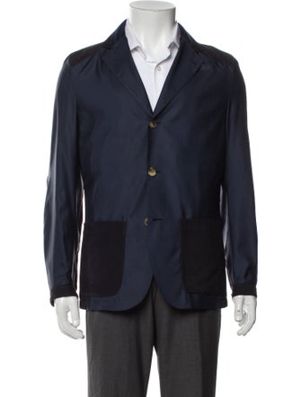 Kiton Silk Peacoat