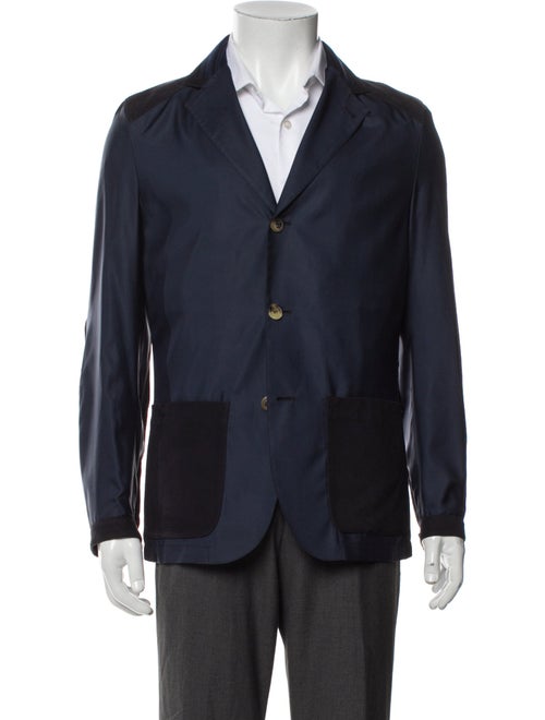 Kiton Silk Peacoat
