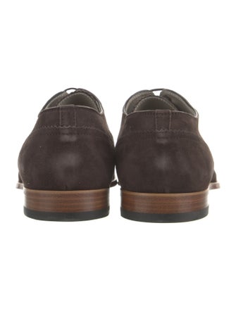 Kiton Suede Derby Shoes