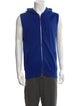 Kiton V-Neck Sleeveless Hoodie
