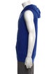 Kiton V-Neck Sleeveless Hoodie