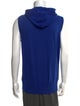 Kiton V-Neck Sleeveless Hoodie