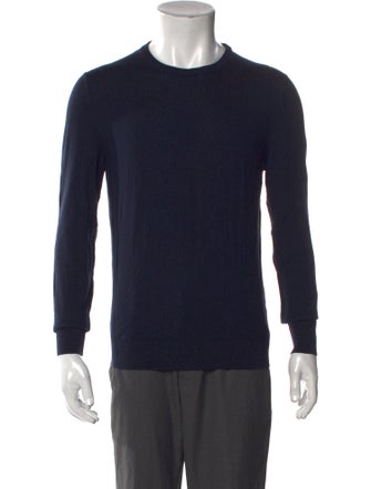 Kiton Wool Crew Neck Pullover