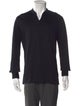 Kiton V-Neck Long Sleeve Henley