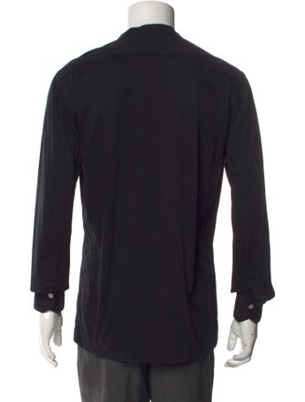 Kiton V-Neck Long Sleeve Henley
