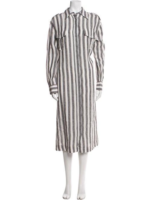 Kiton Linen Long Dress