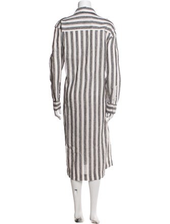 Kiton Linen Long Dress