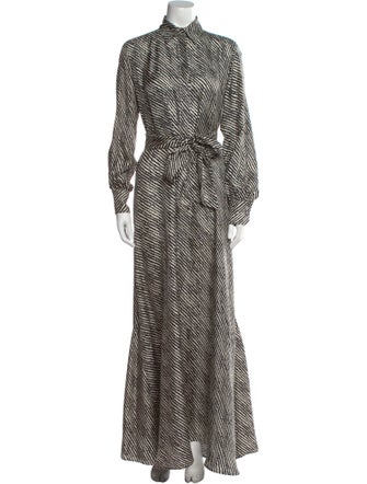 Kiton Silk Long Dress