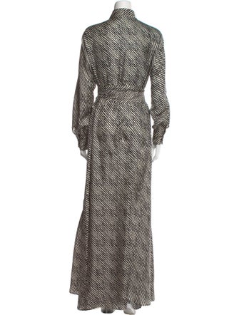 Kiton Silk Long Dress