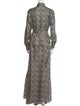 Kiton Silk Long Dress