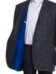 Kiton Cashmere Plaid Print Blazer