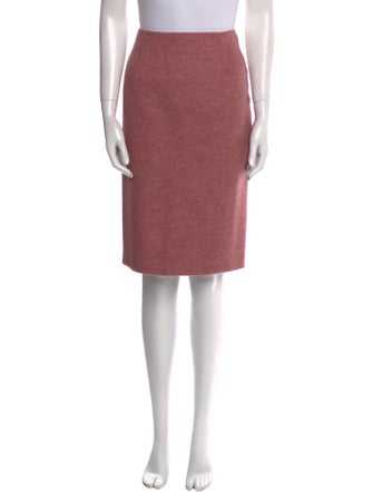 Kiton Cashmere Knee-Length Skirt