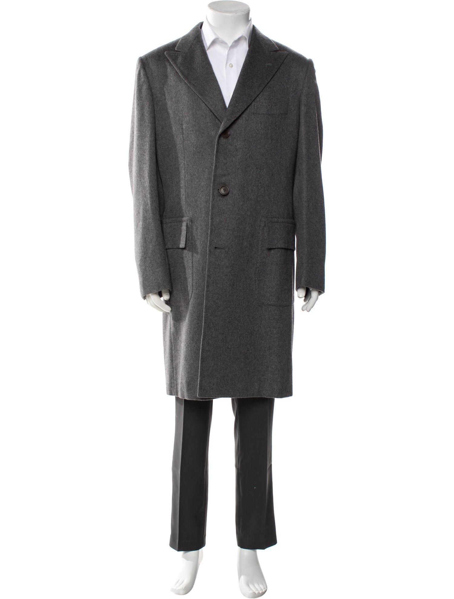 Kiton Cashmere Overcoat