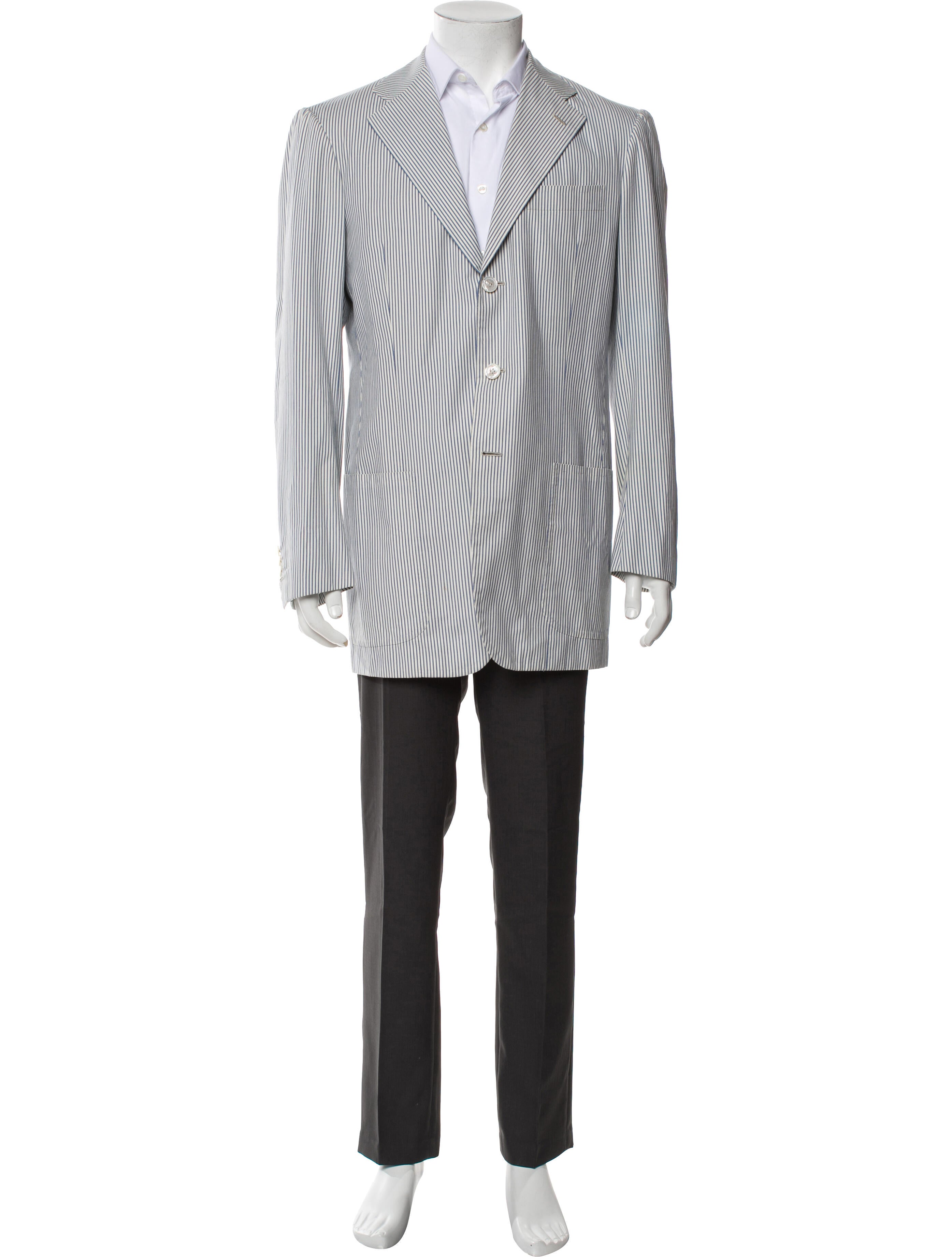 Kiton Striped Blazer
