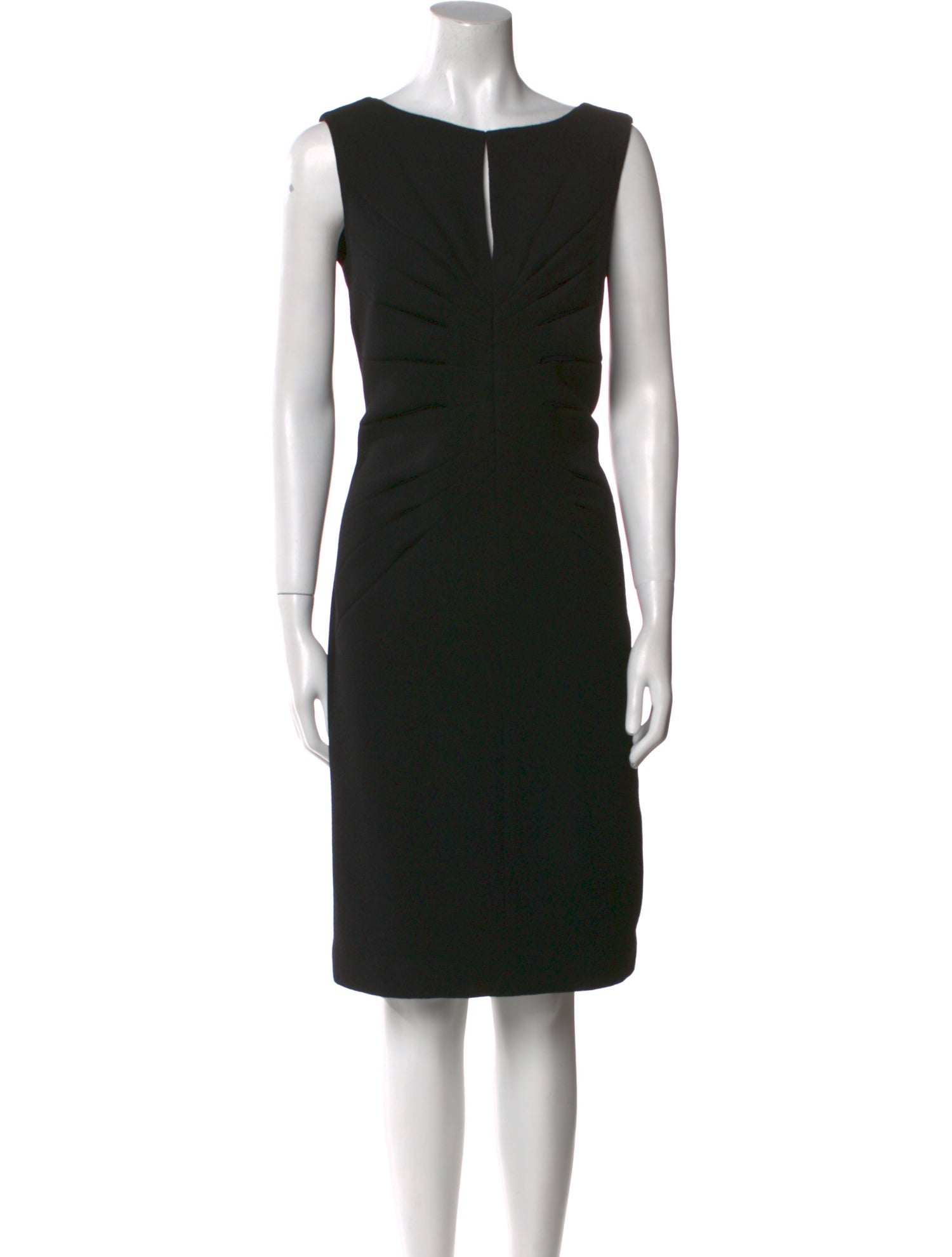 Kiton Virgin Wool Knee-Length Dress