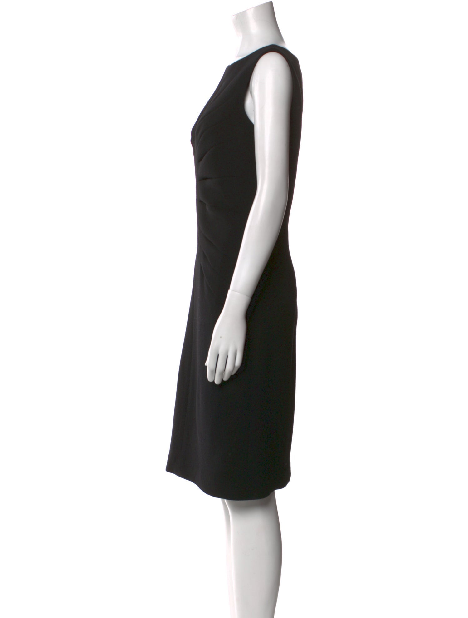 Kiton Virgin Wool Knee-Length Dress