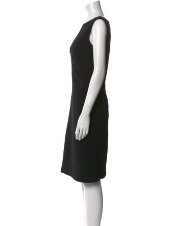 Kiton Virgin Wool Knee-Length Dress