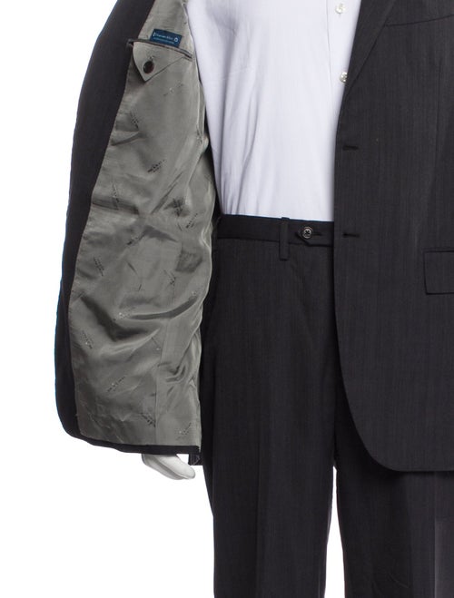 Kiton Wool Striped Two-Piece Blazer