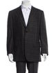 Kiton Cashmere Plaid Print Two-Piece Blazer