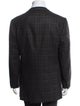 Kiton Cashmere Plaid Print Two-Piece Blazer