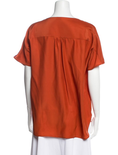 Kiton Silk V-Neck T-Shirt
