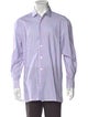 Kiton Striped Long Sleeve Dress Shirt