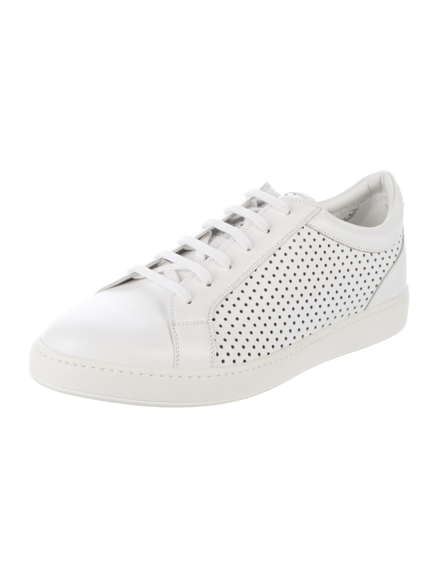 Kiton Leather Sneakers