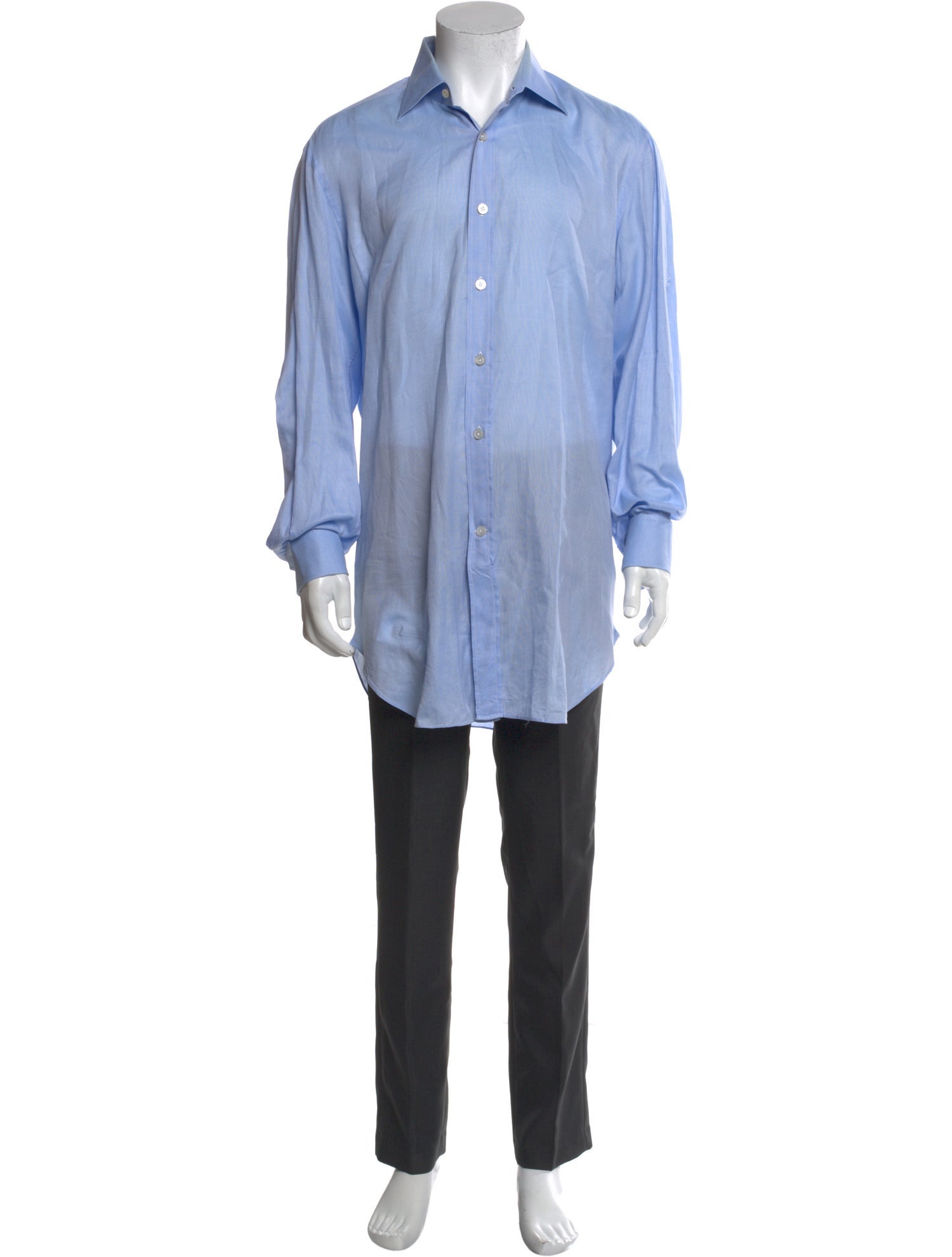 Kiton Long Sleeve Dress Shirt
