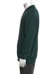 Kiton Cashmere Collar Polo Sweater