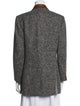 Kiton Alpaca Plaid Print Blazer