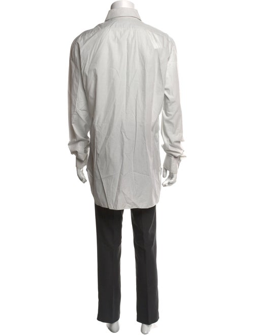 Kiton Striped Long Sleeve Dress Shirt