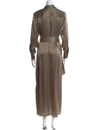 Kiton Silk Long Dress