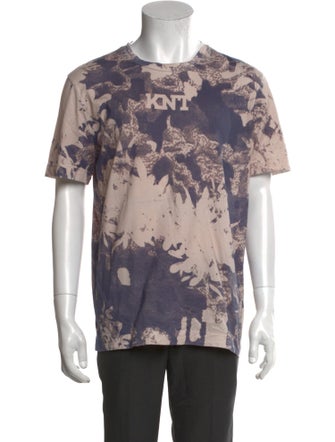 Kiton Printed Crew Neck T-Shirt