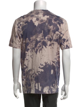 Kiton Printed Crew Neck T-Shirt