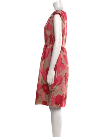 Kiton Silk Knee-Length Dress
