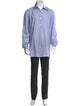 Kiton Striped Long Sleeve Dress Shirt
