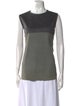 Kiton Crew Neck Sleeveless Top