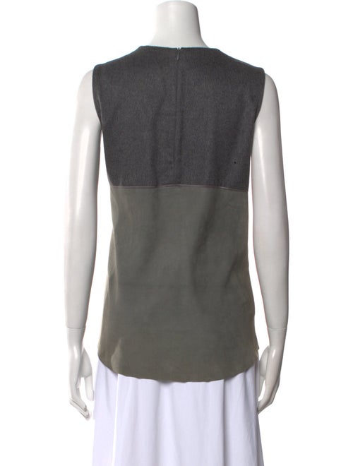 Kiton Crew Neck Sleeveless Top