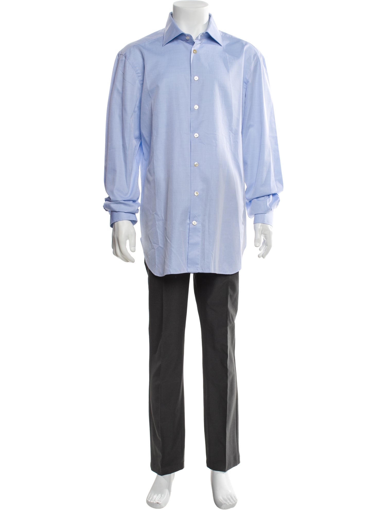 Kiton Long Sleeve Dress Shirt