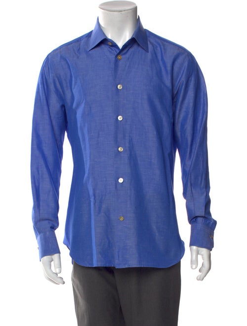 Kiton Long Sleeve Dress Shirt
