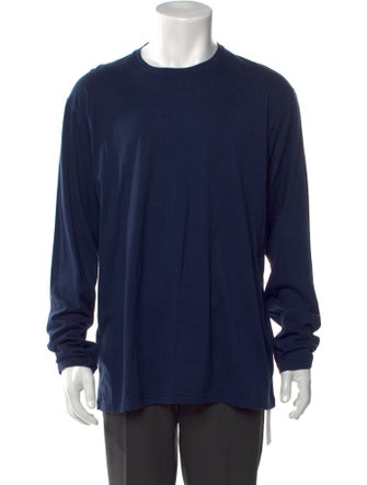 Kiton Crew Neck Long Sleeve T-Shirt