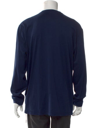 Kiton Crew Neck Long Sleeve T-Shirt