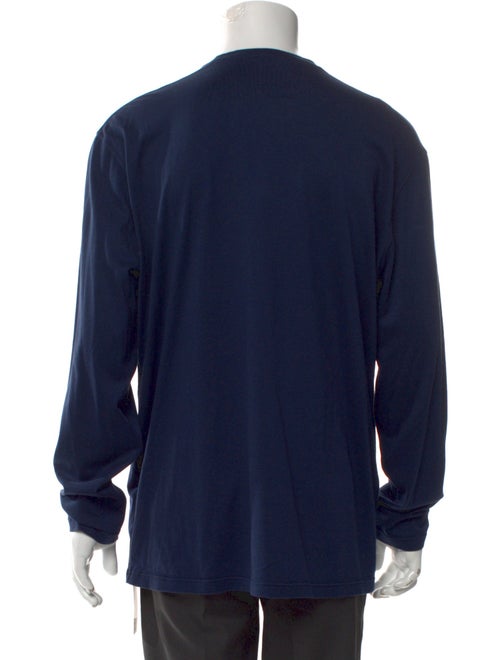 Kiton Crew Neck Long Sleeve T-Shirt