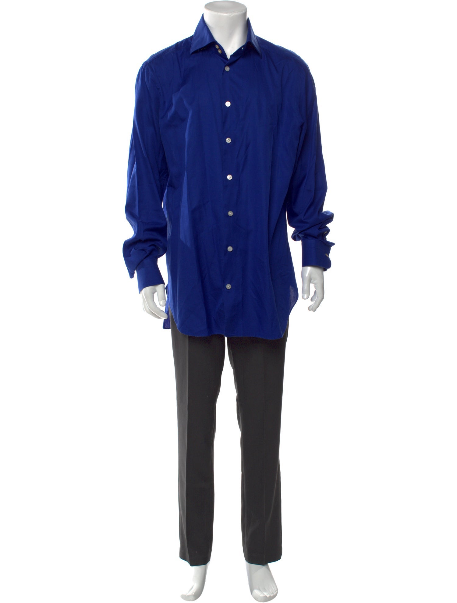 Kiton Long Sleeve Dress Shirt