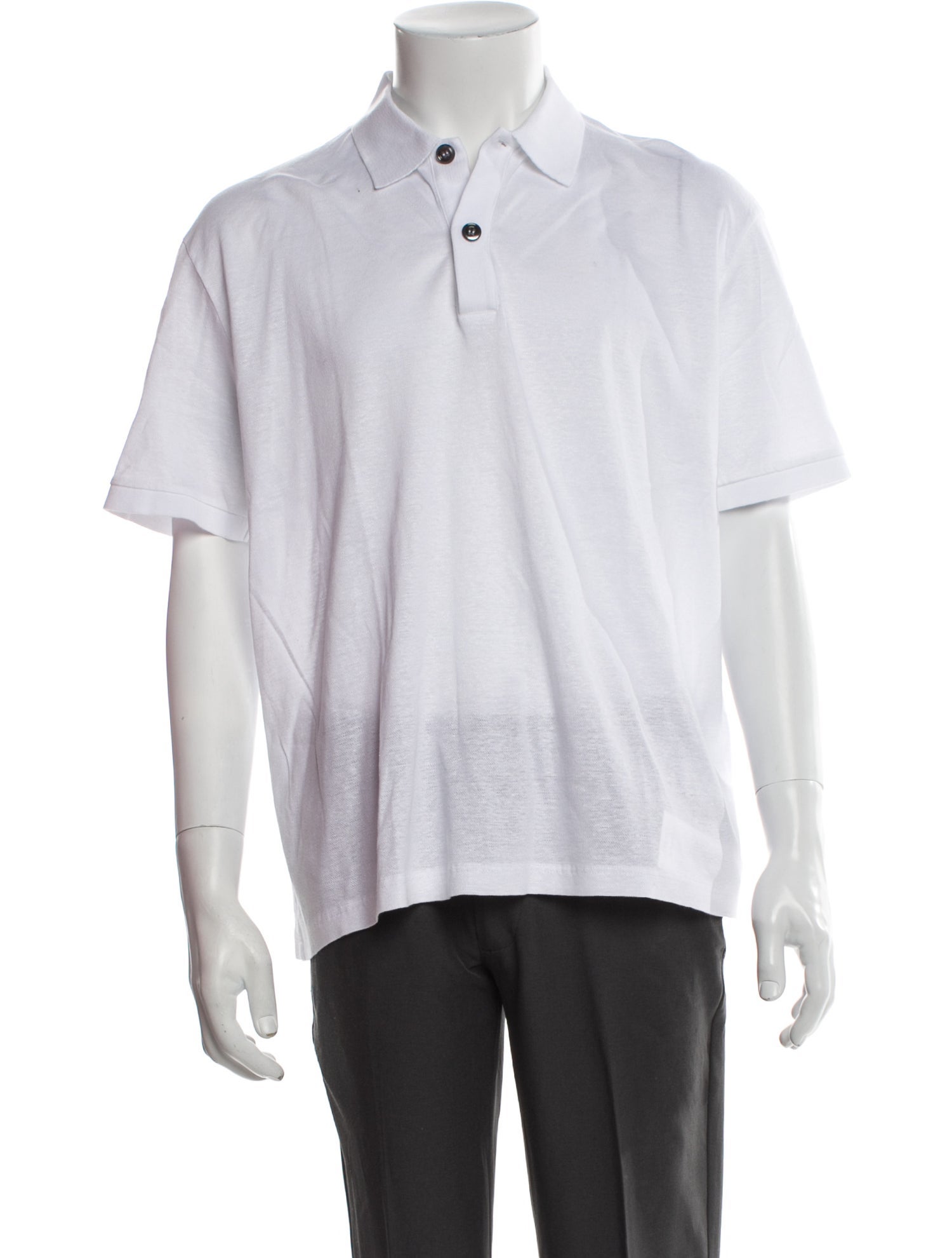 Kiton Collar Short Sleeve Polo Shirt