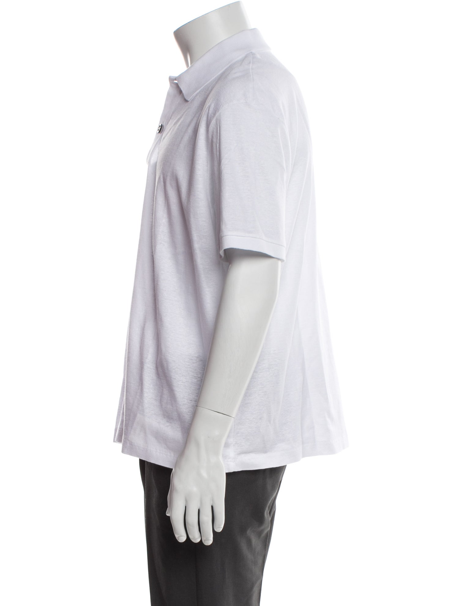 Kiton Collar Short Sleeve Polo Shirt